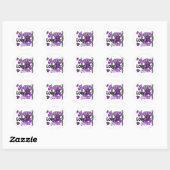 Peace Love Cure 2 Chiari Malformation Ronde Sticker (Vel)