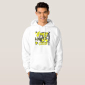 Peace Love Cure 2 Hydrocephalus Hoodie (Voorkant volledig)