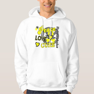 Peace Love Cure 2 Hydrocephalus Hoodie