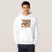 Peace Love Cure 2 Multiple Sclerosis Hoodie (Voorkant volledig)