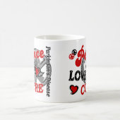 Peace Love Cure 2 Parkinson's Disease Koffiemok (Center)