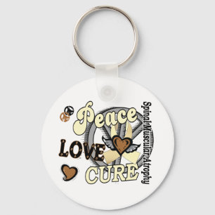 Peace Love Cure 2 SMA Spinale Muscular Atrophy Sleutelhanger