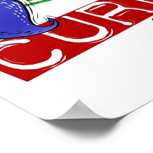 Peace Love Cure Autisme Poster (Hoek)