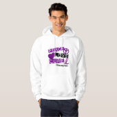 PEACE LOVE CURE FIBROMYALGIE HOODIE (Voorkant volledig)