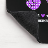 Peace Love Cure Heimers Bewustzijn Muismat (Hoek)