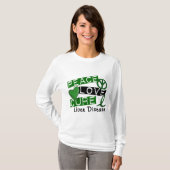 Peace Love Cure Liver Disease T-shirt (Voorkant volledig)