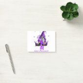 Peace Love Cure Lupus Awareness Paars Ribbon Post-it® Notes (Kantoor)