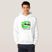 Peace Love Cure Lyme Disease 1 Hoodie (Voorkant volledig)