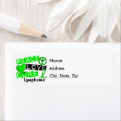 Peace Love Cure Lymphoma Etiket (Insitu)