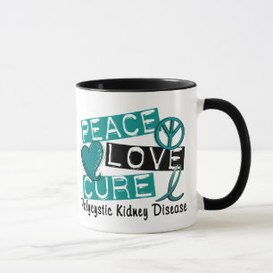 Peace Love Cure PKD Polycystic Kidney Disease Mok