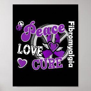 Peace Love Cure Poster