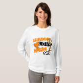 Peace Love Cure RSD Reflex Sympathetic Dystrofie T-shirt (Voorkant volledig)