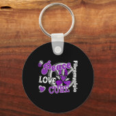Peace Love Cure Sleutelhanger (Voorkant)