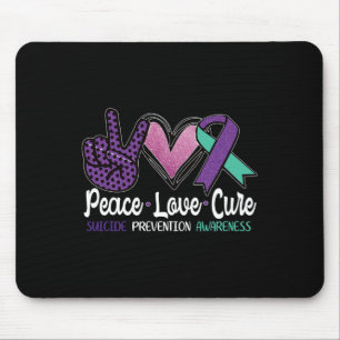 Peace Love Cure Suicide Prevention Awareness Muismat