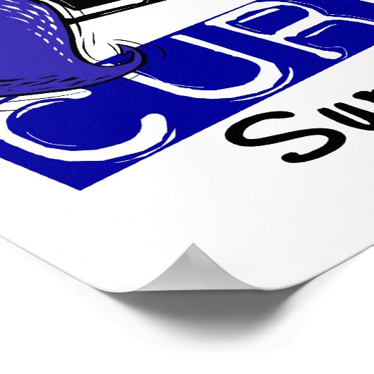 Peace Love Cure Syringomyelia Poster (Hoek)