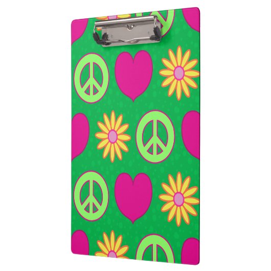 Peace Love Daisies Klembord (Links)