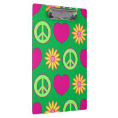 Peace Love Daisies Klembord (Rechts)