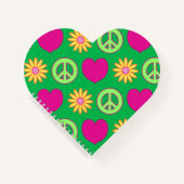 Peace Love Daisies Notitieboek (Voorkant)