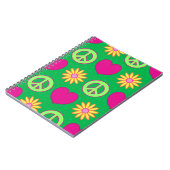 Peace Love Daisies Notitieboek (Linkerzijde)