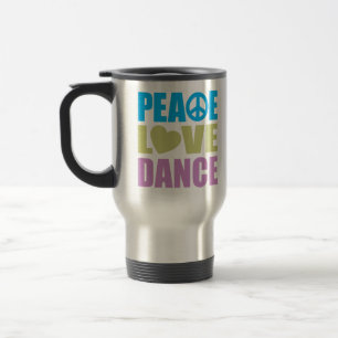 Peace Love Dance Reisbeker