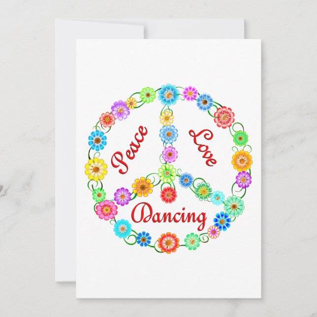 Peace Love Dancing (Voorkant)