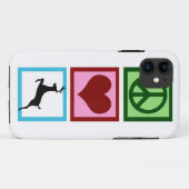 Peace Love Deer Case-Mate iPhone Case (Achterkant (horizontaal))