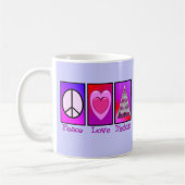 Peace Love-diëticien Koffiemok (Links)