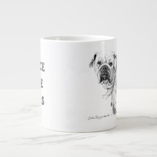 PEACE LOVE DIVAS Specialty Mok (Voorkant)