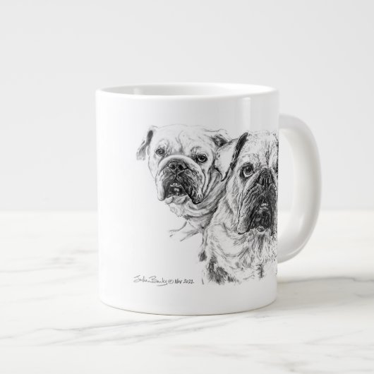 PEACE LOVE DIVAS Specialty Mok (Voorkant rechts)