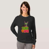Peace Love Dog Xoloitzcuintli T-shirt (Voorkant volledig)