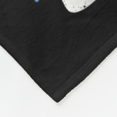 Peace Love Dogs Tie Dye Dog Lover Rescue Puppy Fleece Deken (Hoek)