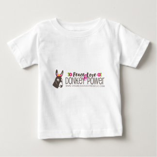 Peace Love Donkey Power Logo