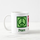 Peace Love Donkeys Koffiemok (Links)