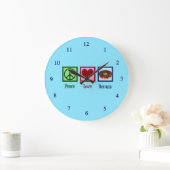 Peace Love Donuts Grote Klok (Huis)