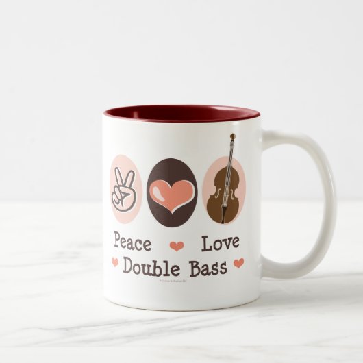Peace Love Double Bass Mok (Rechts)