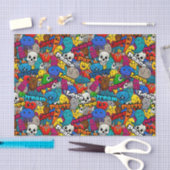 Peace Love Dream Abstracte Art Tissuepapier (Craft)