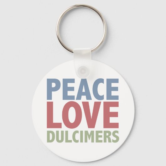Peace Love Dulciers Sleutelhanger (Voorkant)