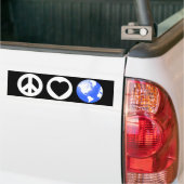 Peace Love Earth Bumpersticker (Op Truck)