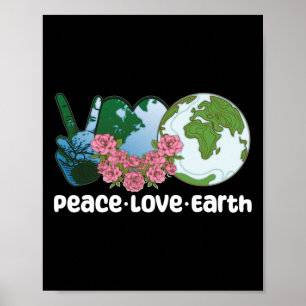 Peace Love Earth Dag 1 Poster