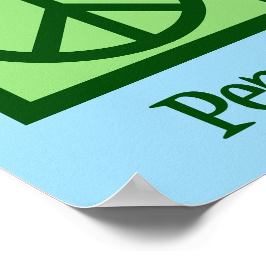 Peace Love Economics Poster (Hoek)