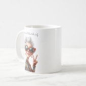 Peace Love en Fabulous Vibes Only Coffee Mok (Voorkant links)