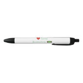 Peace Love en Jamaica Zwarte Inkt Pen (Bodem)
