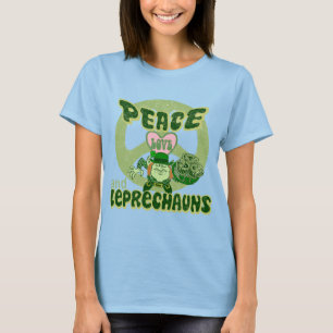 Peace Love en Leprechauns! T-shirt