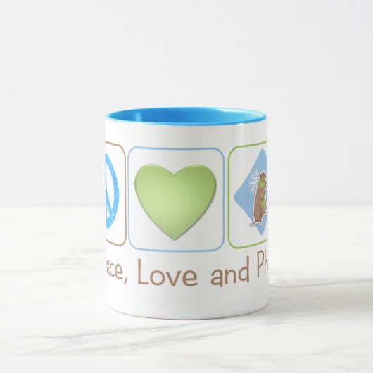 Peace Love en Phil Mok (Midden)