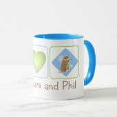 Peace Love en Phil Mok (Voorkant rechts)