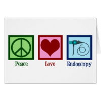 Peace Love Endoscopy-kaart