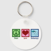 Peace Love Endoscopy Sleutelhanger (Voorkant)