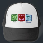 Peace Love Endoscopy Trucker Pet<br><div class="desc">Peace Love Endoscopy. Een schattig geschenk met een vredesteken,  hart en endoscoop die gebruikt worden in medische procedures om een patiënt te bereiken.</div>