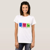 Peace Love English Setter T-shirt (Voorkant volledig)