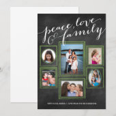 Peace, Love & Family Chalk Green (Voorkant / Achterkant)